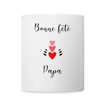 HAPPY FATHER'S DAY. DAD. FATHER'S DAY. FATHER - Mug - white - Front