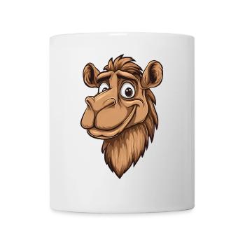 Funny Camel Cartoon - Mug - white - Front