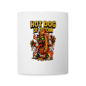 Hot Dog of Doom - Tasse - Weiß - Vorne