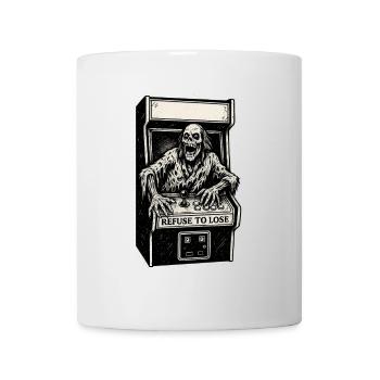 Arcade Squelette - Mug blanc - blanc - Devant
