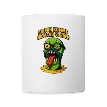 No one can get past me Monster - Mug - white - Front