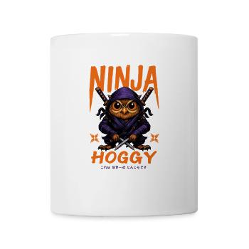 Ninja Owls Hoggy - Mug - white - Front