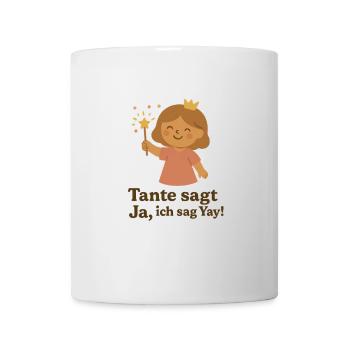 Tante heiratet - Tasse - Weiß - Vorne