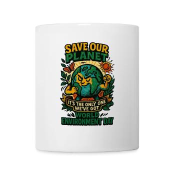 Earth Guardian Weltumwelttag - Tasse - Weiß - Vorne