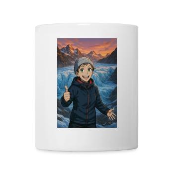 Freudige eisige Wanderung - Tasse - Weiß - Vorne