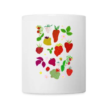 FRAISES - Mug blanc - blanc - Devant