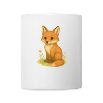 Nordischer Wald - Fuchs - Tasse - Weiß - Vorne