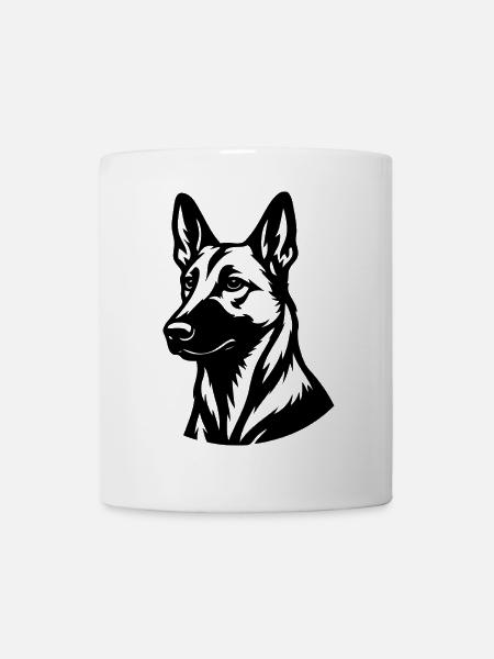 Malinois - Mug blanc - blanc