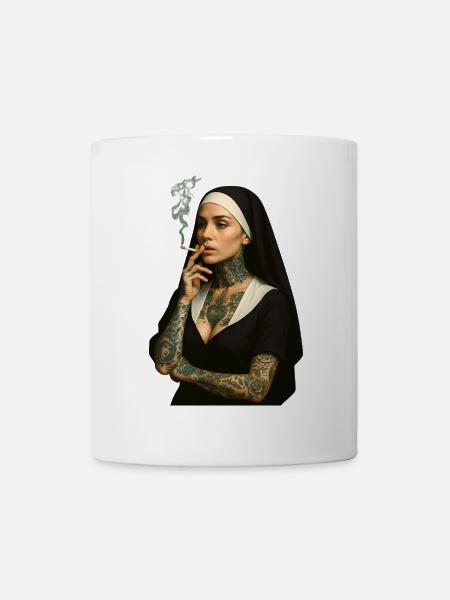 G' Nonne - Tasse - Weiß