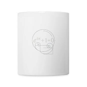 Euler's Beauty – The most beautiful formula - Mug - white - Front