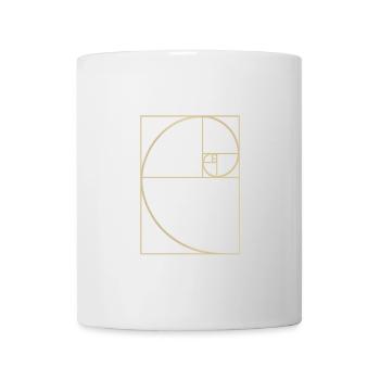 Golden Ratio – Mathematical Aesthetics to Wear - Mug - white - Front