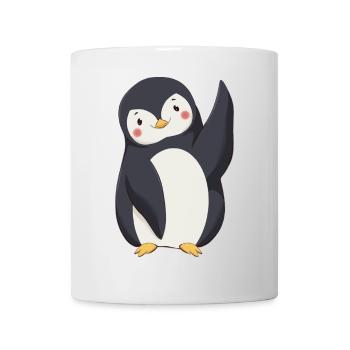 Pinguin - Tasse - Weiß - Vorne