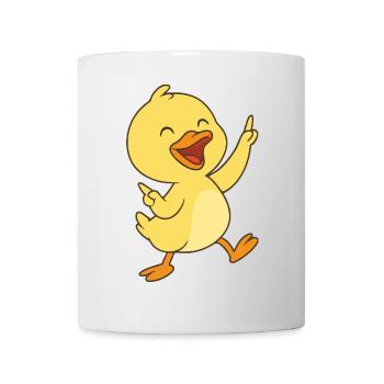 Dancing ducklings - Mug - white - Front