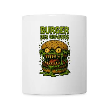 Burger des Grauens - Tasse - Weiß - Vorne