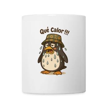 qué calor ! - Mug blanc - blanc - Devant