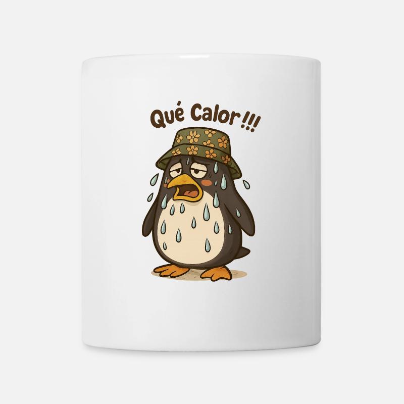 qué calor ! - Mug blanc - blanc