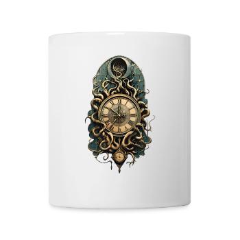 Le mystérieux mouvement steampunk. - Mug blanc - blanc - Devant
