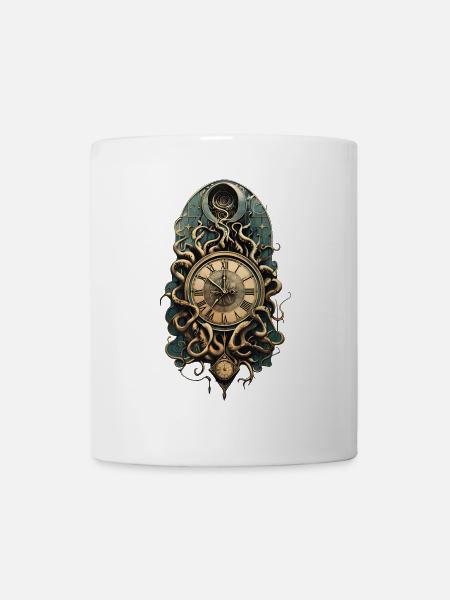 Die mysteriöse Steampunk-Bewegung. - Tasse - Weiß