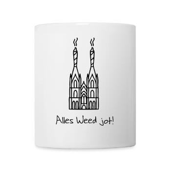 Alles Weed jot - Tasse - Weiß - Vorne