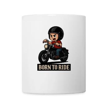 Child biker – Born to Ride - Mug - white - Front