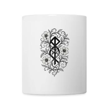 Florale Gerechtigkeit - Tasse - Weiß - Vorne