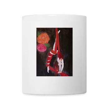 Aerial Silks and Splits: Roses - Tasse - Weiß - Vorne