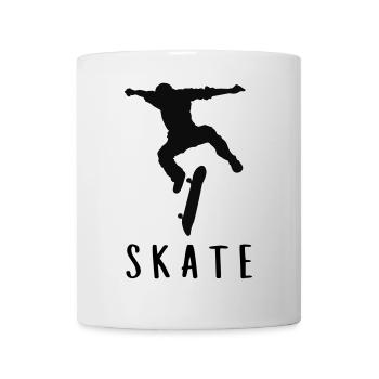 Skater - Mug - white - Front