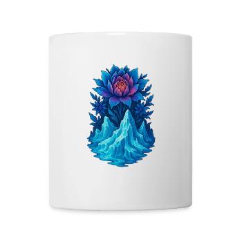 Floraison glaciaire - Mug blanc - blanc - Devant