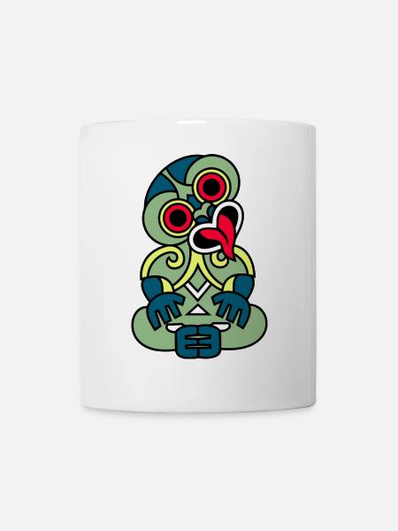 Hei Tiki Neuseeland Maori - Tasse - Weiß