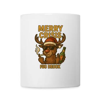 Rudolph – Der Ren(n)tier-Rebell - Tasse - Weiß - Vorne