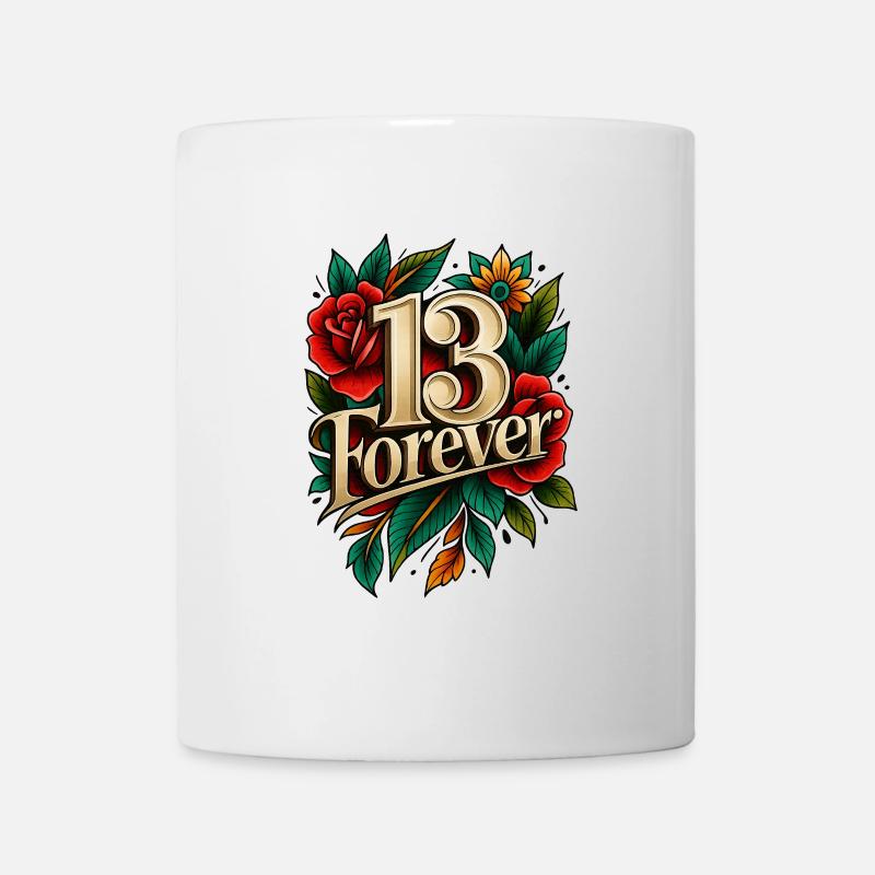 Fleurs13 - Mug blanc - blanc