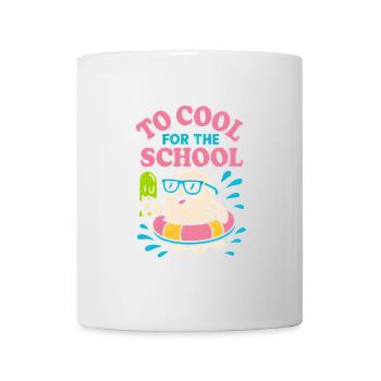 To Cool for the School – Eisgeist Shirt Kids - Tasse - Weiß - Vorne