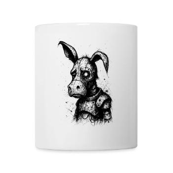 Sad donkey - Mug - white - Front