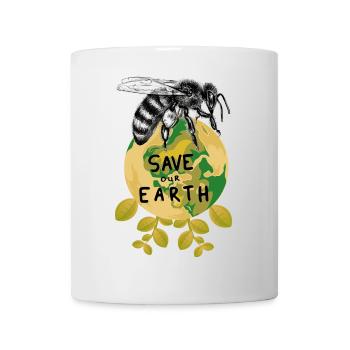 Das Brummen der Erde - Tasse - Weiß - Vorne