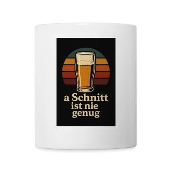 Bier und nur Bier ;) - Tasse - Weiß - Vorne