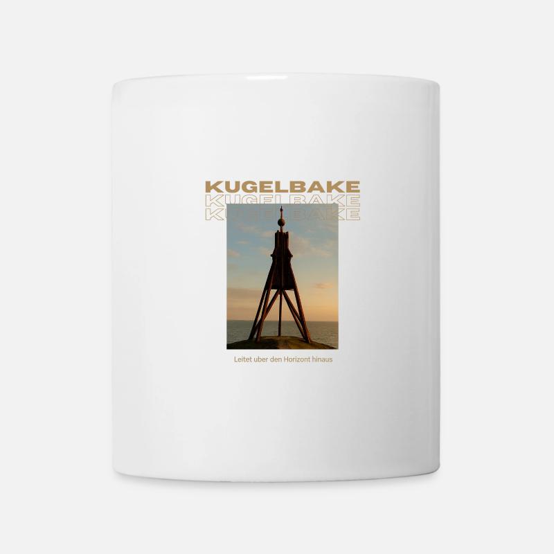 Kugelbake - Tasse - Weiß