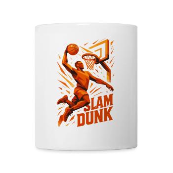 Basketball Slam Dunk Throw Player Dunking Gift - Mug - white - Front