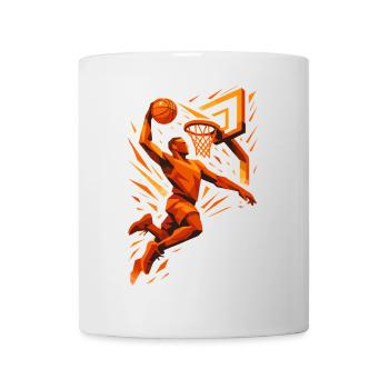 Basketball Slam Dunk Throw Player Dunking Gift - Mug - white - Front