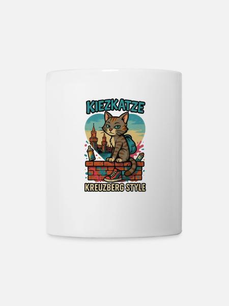 Kreuzberg Berlin - Tasse - Weiß