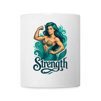 Strong Mermaid Mermaid Mermaid Aquarius Gift - Mug - white - Front
