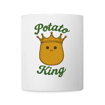 Kartoffel Kartoffelkönig Kawaii - Tasse - Weiß - Vorne