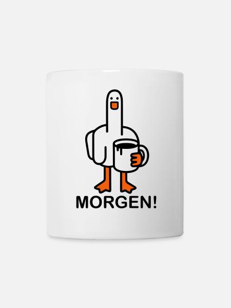 Bonjour! - Mug blanc - blanc