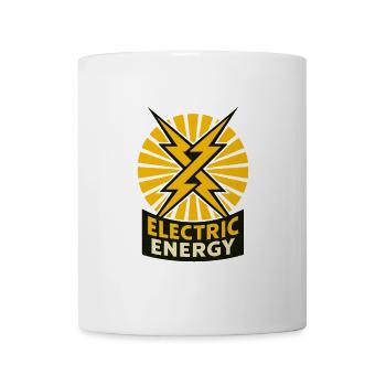 Electric Energy Blitz Strom - Mug - white - Front