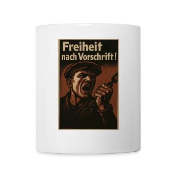 Kettenbruch Befreiungs-Poster - Tasse - Weiß - Vorne