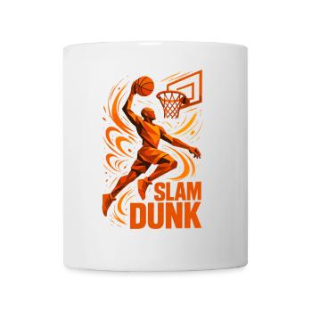 Basketball Slam Dunk Throw Player Dunking Gift - Mug - white - Front