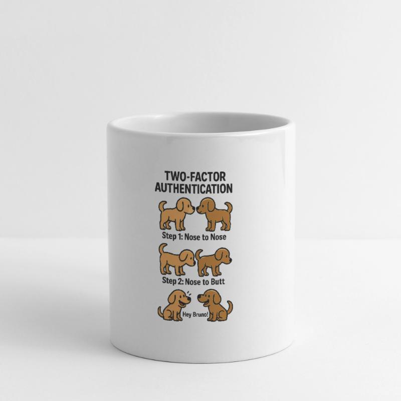 Two Factor Authentication Hunde Tasse