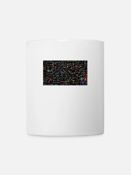 mathe - Tasse - Weiß