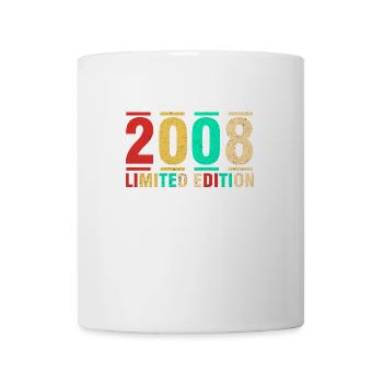 Jubiläumsgeschenk 2008 Limited Edition 2008 - Tasse - Weiß - Vorne