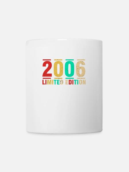 Jubiläumsgeschenk 2006 Limited Edition 2006 - Tasse - Weiß