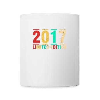 Cadeau anniversaire 2017 Édition Limitée 2017 - Mug blanc - blanc - Devant